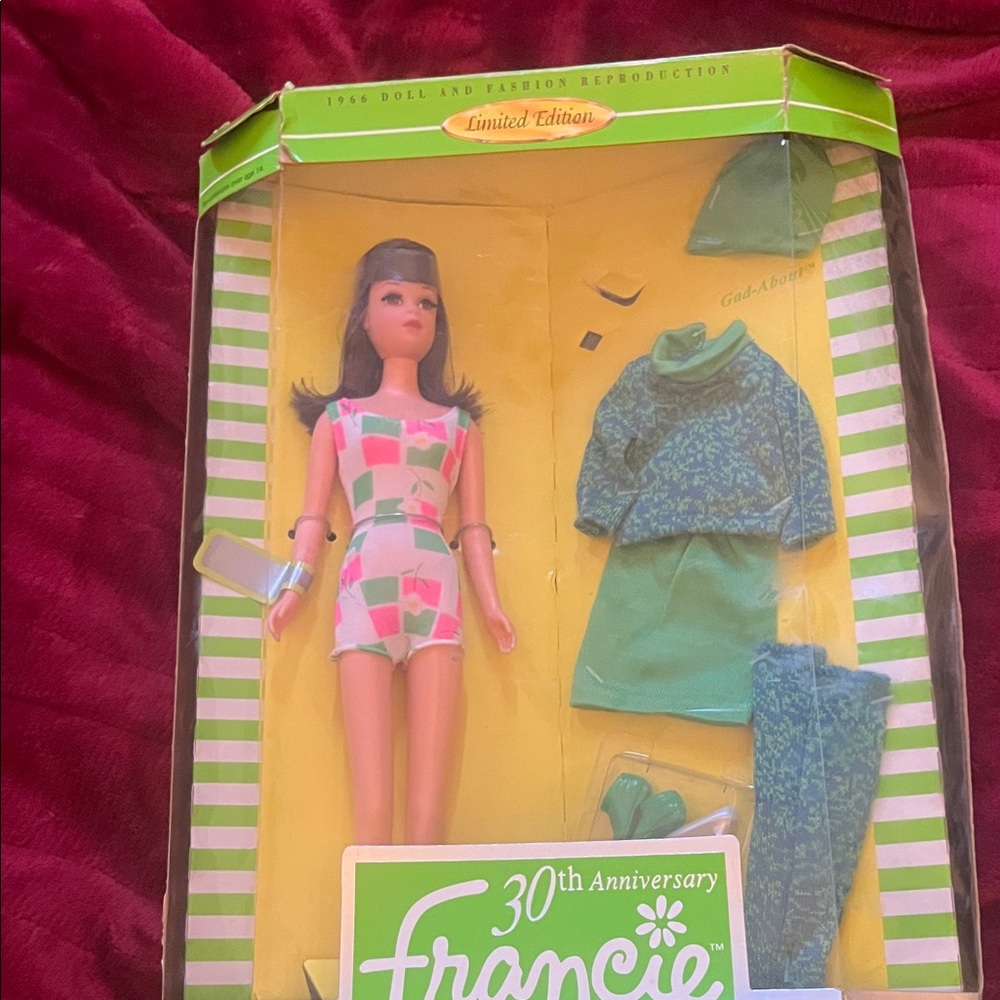 Francie 30th Anniversary Doll with Green Outfit